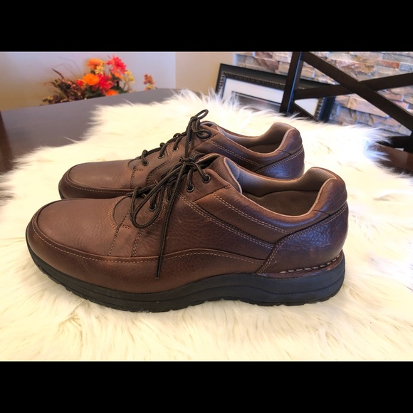 Mens Rockport Leather Sneakers 